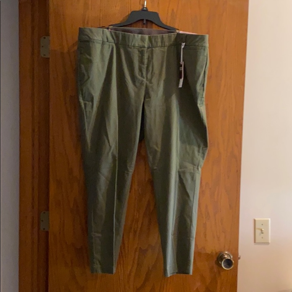 Lane Bryant Allie Twill Skinny Ankle pants